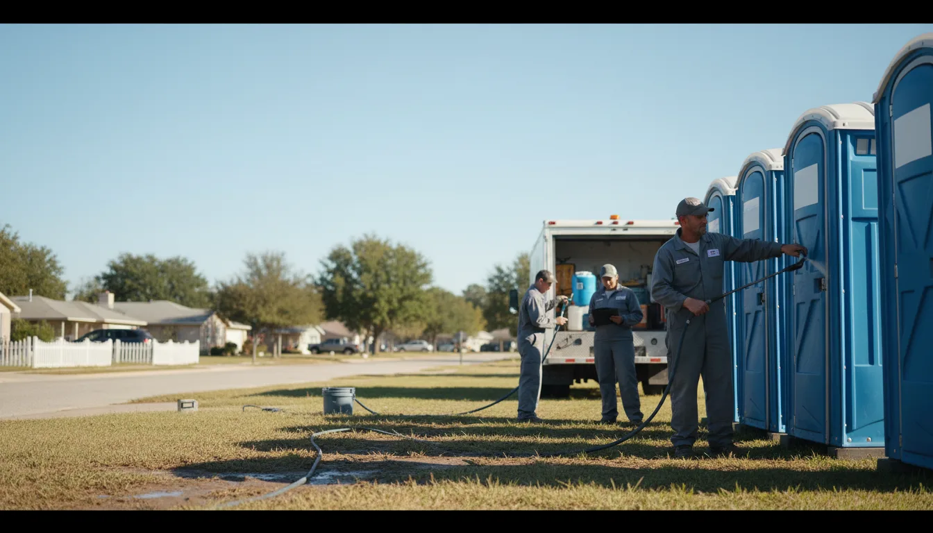 Long-Term Portable Toilet Rental in Iron City, GA near me